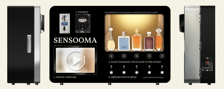 Distributeur de parfum Sensooma vue produit